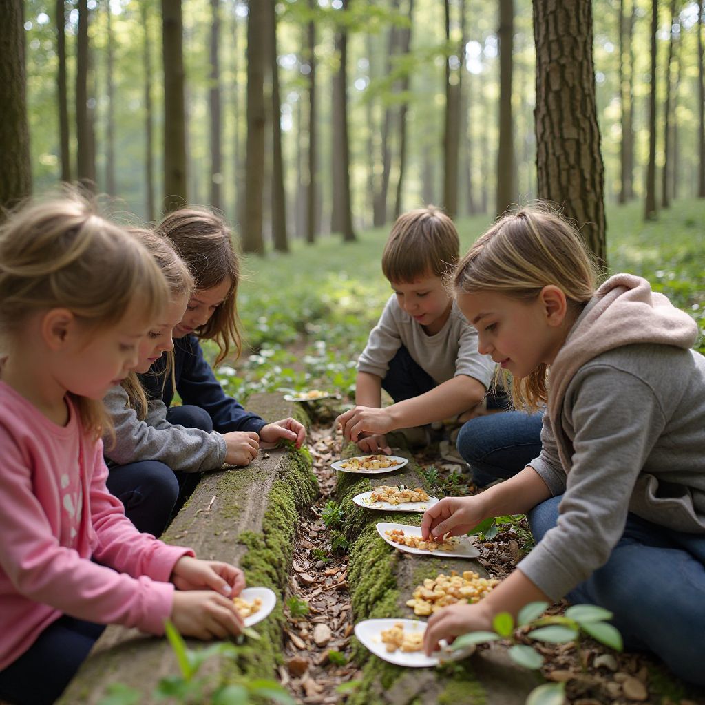 Workshop educațional cu copii în natură