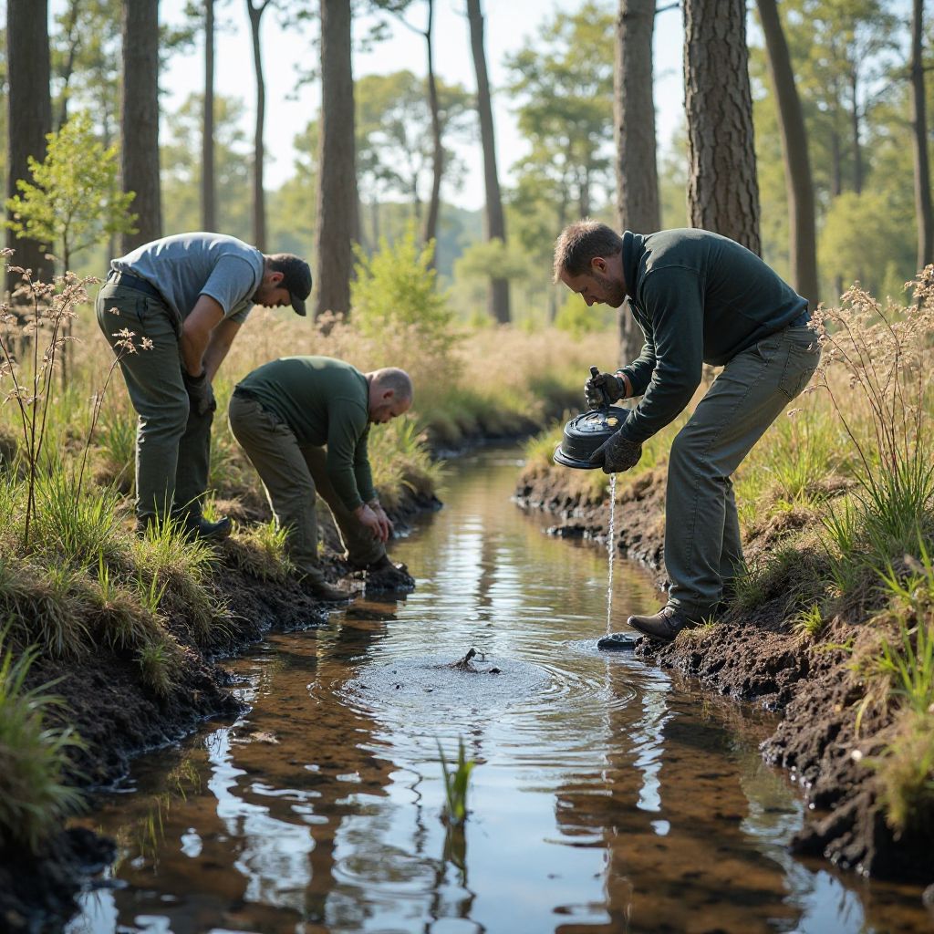 Reabilitarea unui habitat de zonă umedă
